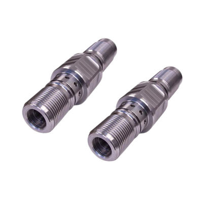 Ra3.2 Zinc Alloy Machined Aluminum Parts 0.01mm Tolerance ANSI Electroplating