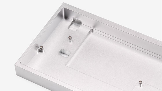 Polishing Keyboard Cnc Machining Parts Anodizing Brushing 3D Metal Plate ANSI