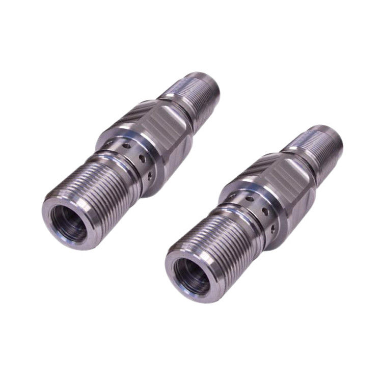 Ra3.2 Zinc Alloy Machined Aluminum Parts 0.01mm Tolerance ANSI Electroplating