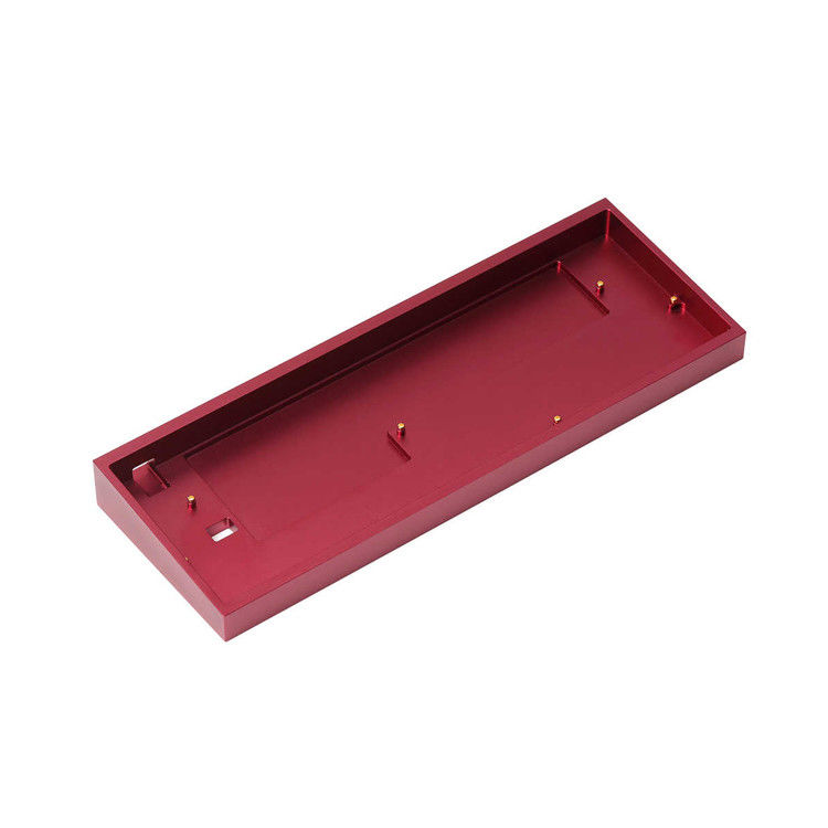 Cnc Keyboard Case Custom Machining Anodizing Aluminum Mechanical Plate